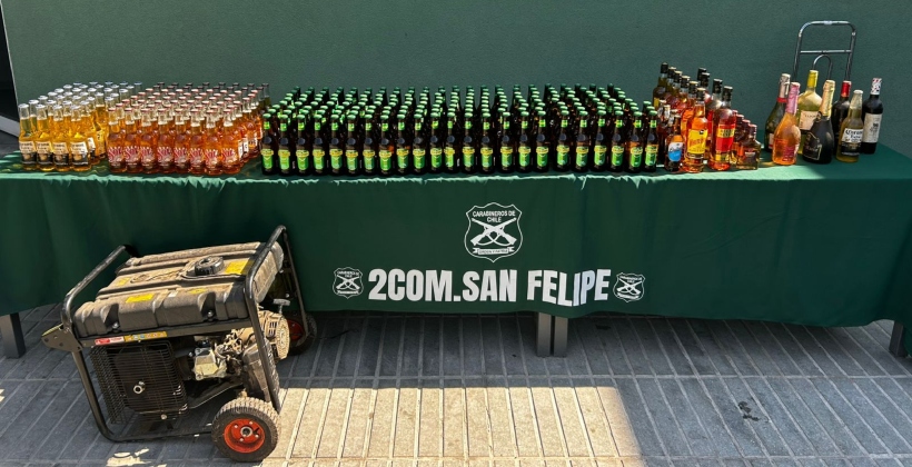 San Felipe: detenido por robo en albergue municipal y hallan acopio clandestino de alcoholes
