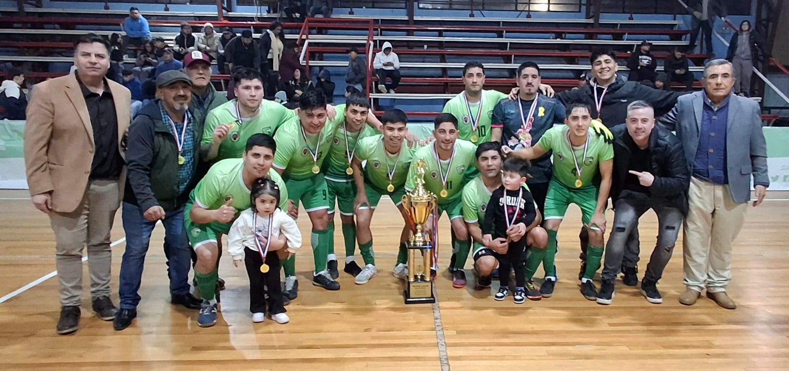 UACh, Carnes Ñuble y Unión Retail ganaron el beibifútbol de Canadela