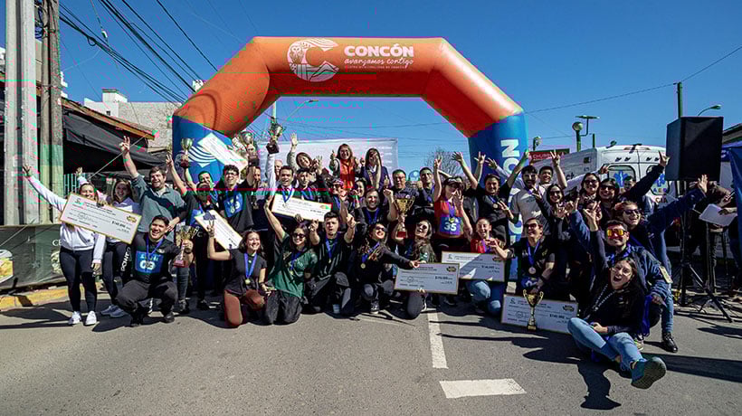 [GALERÍA] Las postales que dejó la tradicional Carrera de Garzones de Concón