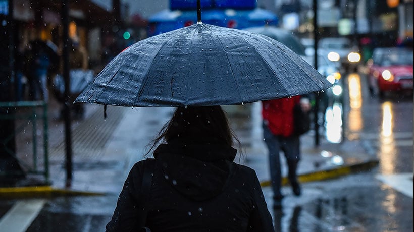 Lluvia, viento de hasta 80 km/h y nevadas se esperan desde este jueves en la Región de Valparaíso