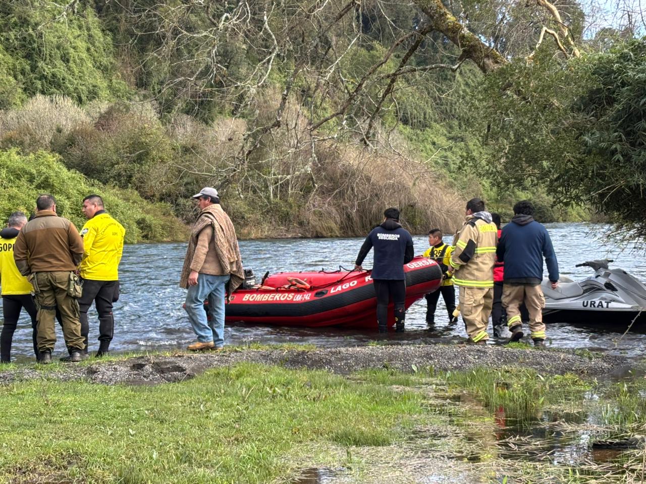 Confirman hallazgo del cuerpo de una persona en el río Pilmaiquén