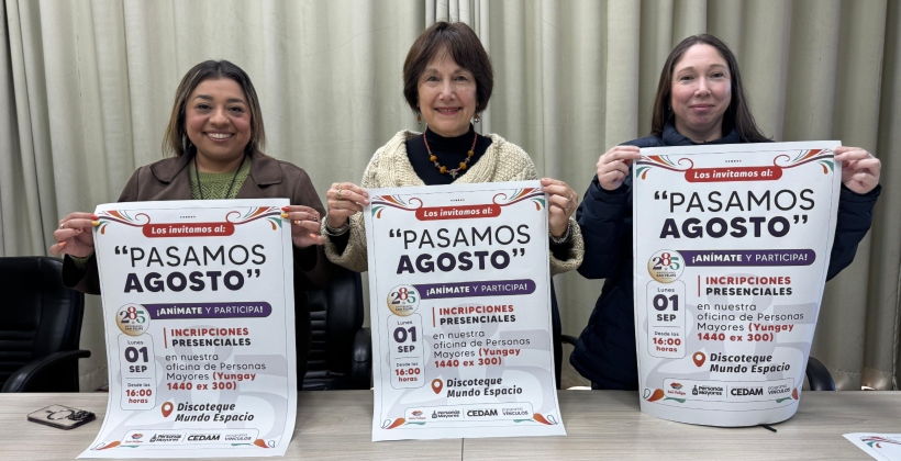 San Felipe: personas mayores celebrarán el “Pasamos Agosto” en discoteque Mundo Espacio