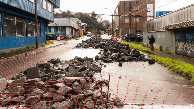 Calle Ecuador de Puerto Montt obtuvo aumento de presupuesto para reparación