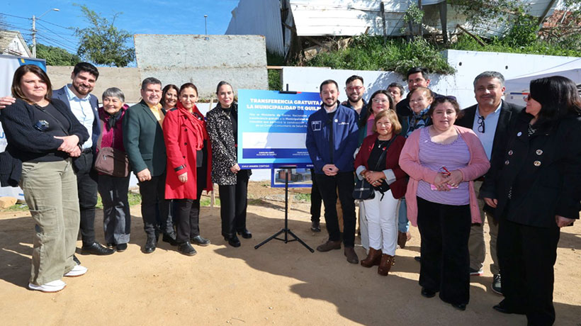 Bienes Nacionales transfiere terreno para la construcción del futuro Cecosf de Pompeya