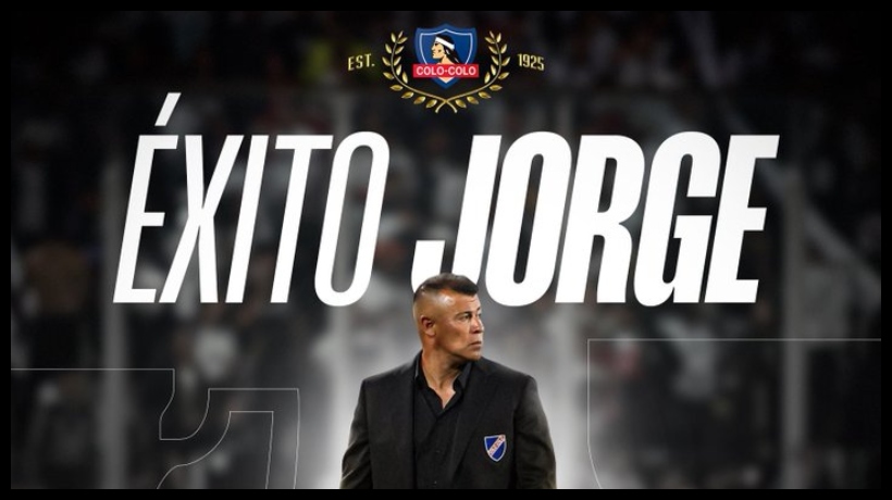 &quot;Éxito Jorge&quot;: El breve mensaje con el que Colo Colo despide a Almirón