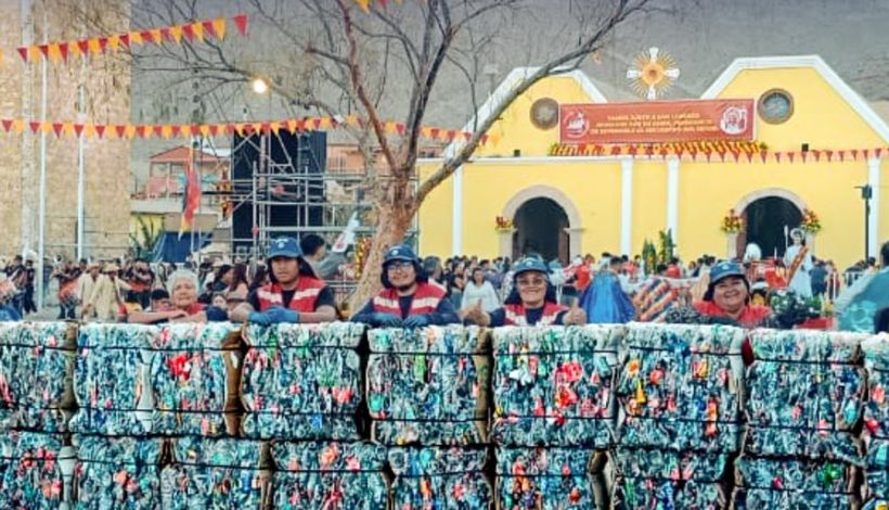 Reciclan más de 2,2 toneladas de residuos durante festividad de San Lorenzo Reciclan más de 2,2 toneladas de residuos durante festividad de San Lorenzo