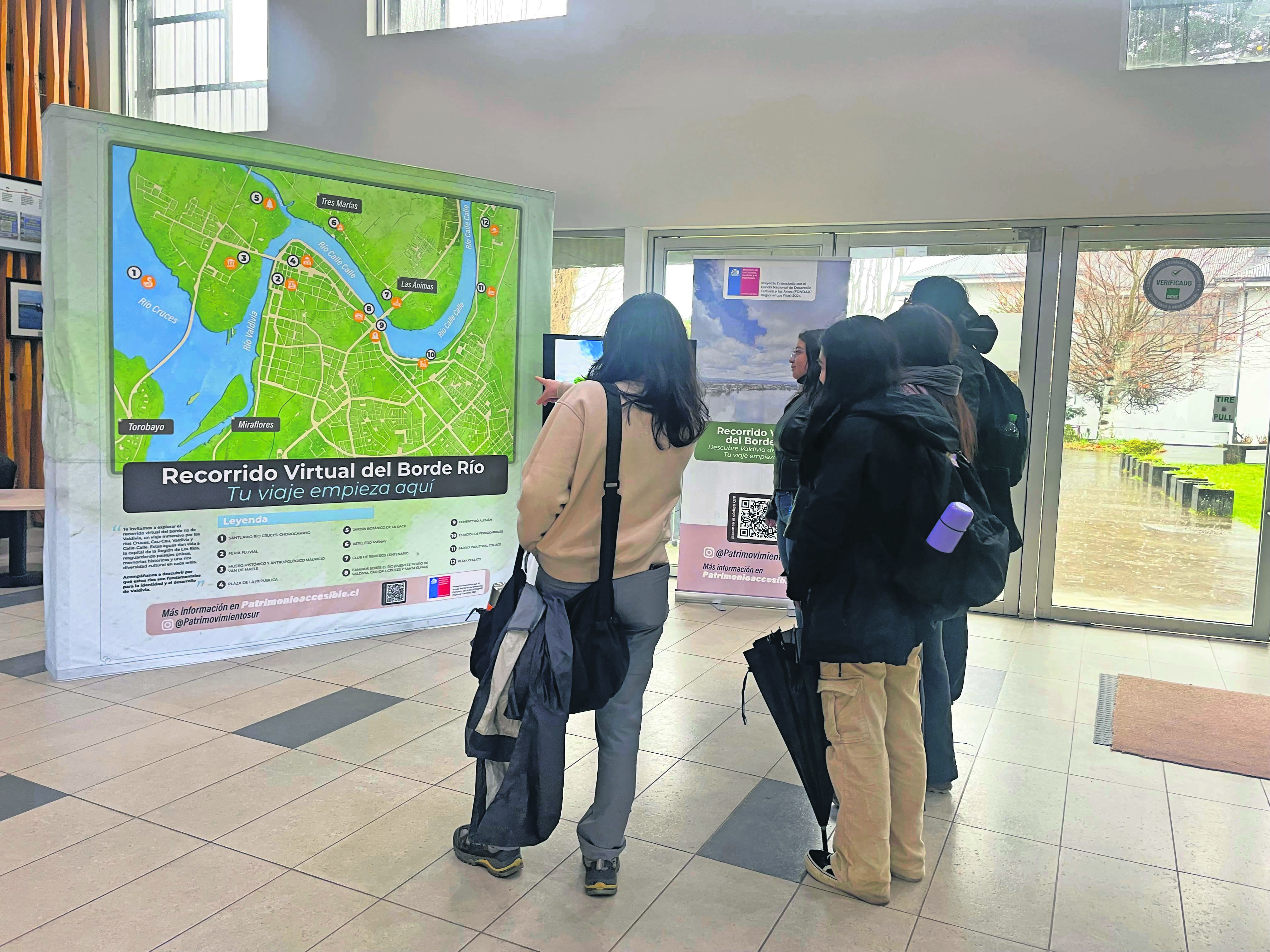 Promueven el turismo cultural con viaje virtual por borde río de Valdivia