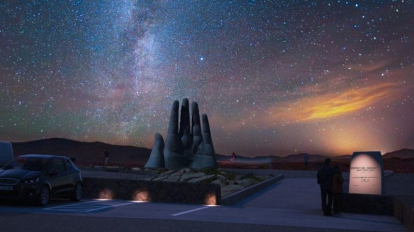 Plan de intervención para mejorar el entorno de 'La Mano del Desierto': avanza expediente para declararla monumento nacional