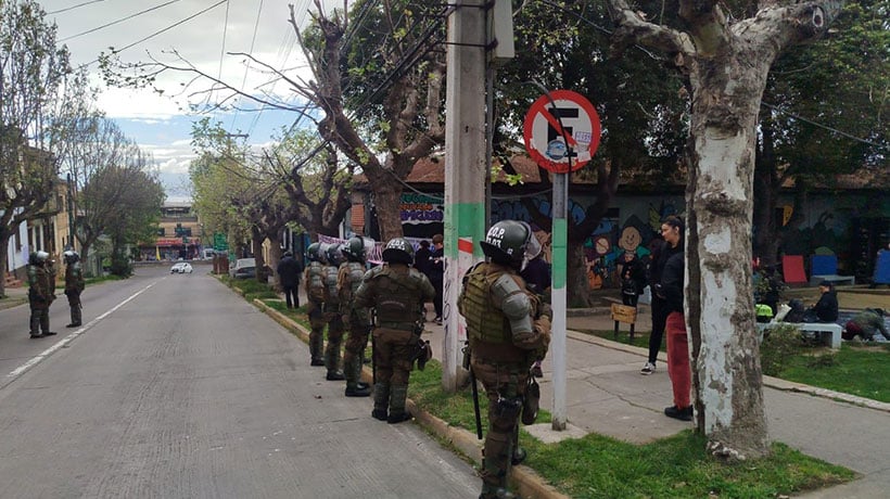 [VIDEO] Valparaíso: sin detenidos culmina desalojo de centro comunitario de Playa Ancha