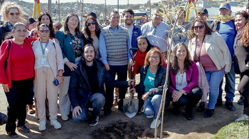 Villa Independencia y Puesta de Sol inician la construcción de plaza: “Nace de una necesidad sentida”