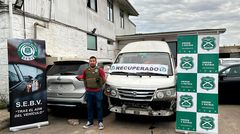 [FOTOS] Cinco vehículos recuperados y siete detenidos dejaron operativos de fiscalización en talleres de la Región de Valparaíso