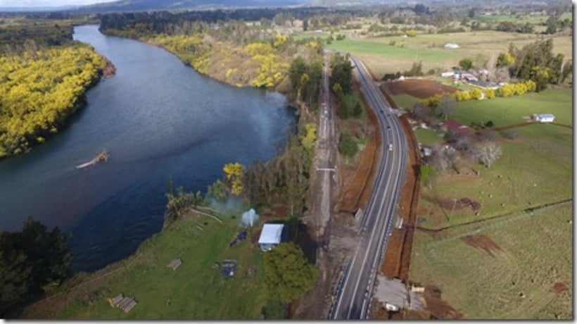 Finalizan obras de emergencia en ruta S-70 tras ser afectado por un socavón Finalizan obras de emergencia en ruta S-70 tras ser afectado por un socavón
