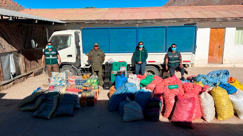 Operativo conjunto entre Carabineros y SAG permitió incautar más de 3.500 kilos de productos agropecuarios de contrabando en Tarapacá Operativo conjunto entre Carabineros y SAG permitió incautar más de 3.500 kilos de productos agropecuarios de contrabando en Tarapacá