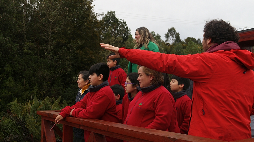 Cinco escuelas de Pargua integran el nodo sur de la Escuela Naturalista Cinco escuelas de Pargua integran el nodo sur de la Escuela Naturalista