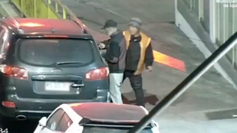 [VIDEO] Carabineros detuvo a dos sujetos por el delito de robo frustrado en el norte de Iquique