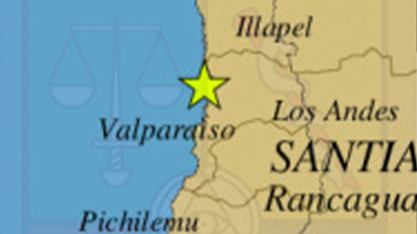 Sismo con epicentro al O de La Ligua se percibió en la Región de Valparaíso Sismo con epicentro al O de La Ligua se percibió en la Región de Valparaíso