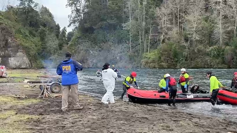 Encontraron el cuerpo del hombre perdido en el río Pilmaiquén Encontraron el cuerpo del hombre perdido en el río Pilmaiquén