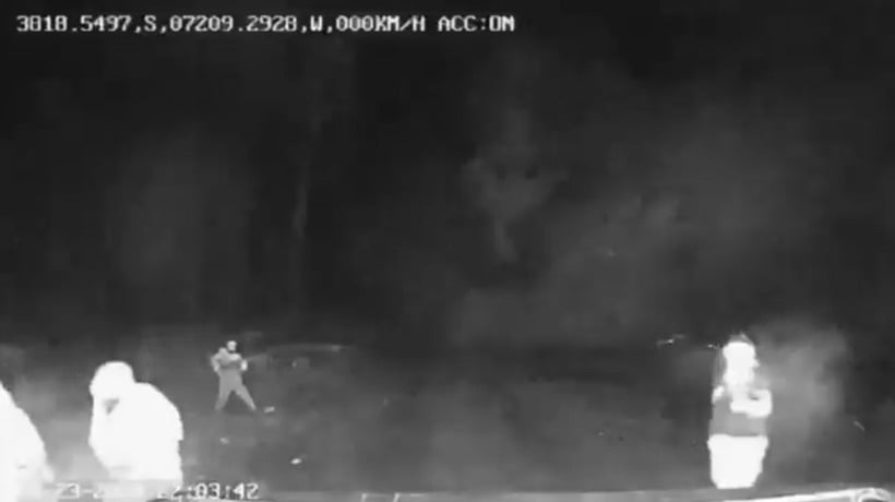 [VIDEO] Imágenes muestran el momento del ataque armado que dejó un vigía fallecido en Victoria