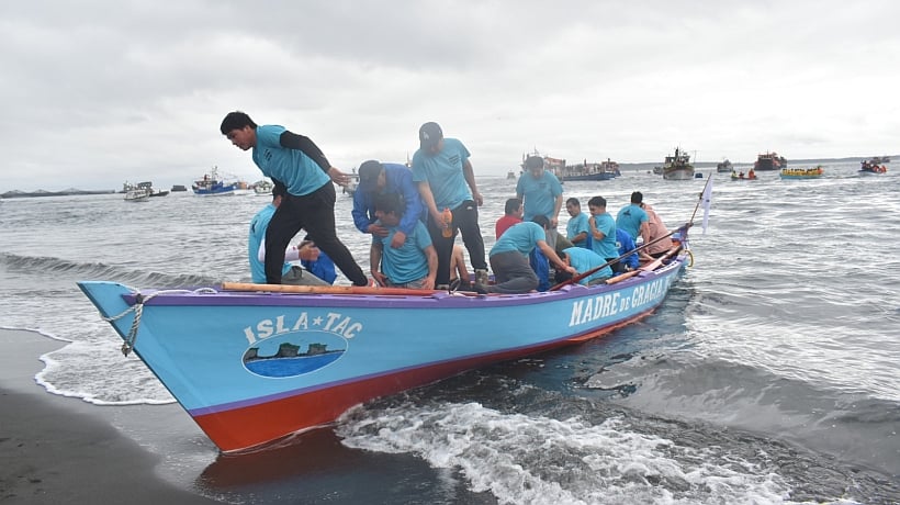 Chalupa Madre de Gracia II de isla Tac se quedó con la tradicional “Preba” Chalupa Madre de Gracia II de isla Tac se quedó con la tradicional “Preba”