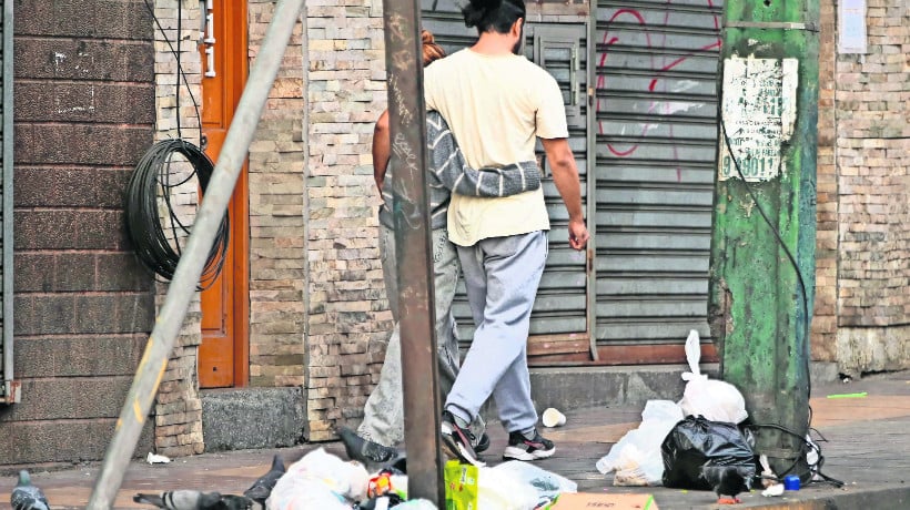 Centro de Antofagasta evidencia deterioro tras casi tres meses sin servicio de limpieza