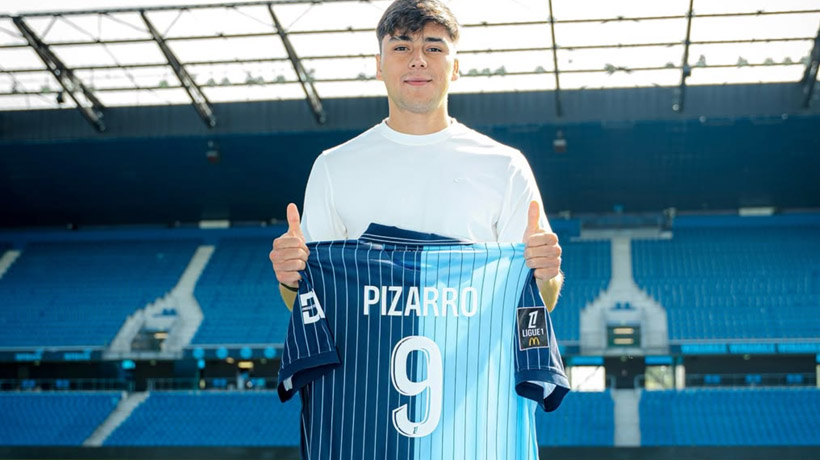 Damián Pizarro fue presentado en el Le Havre francés Damián Pizarro fue presentado en el Le Havre francés