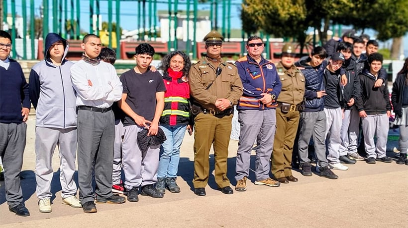 Estudiantes de San Antonio recibieron capacitación en primeros auxilios Estudiantes de San Antonio recibieron capacitación en primeros auxilios