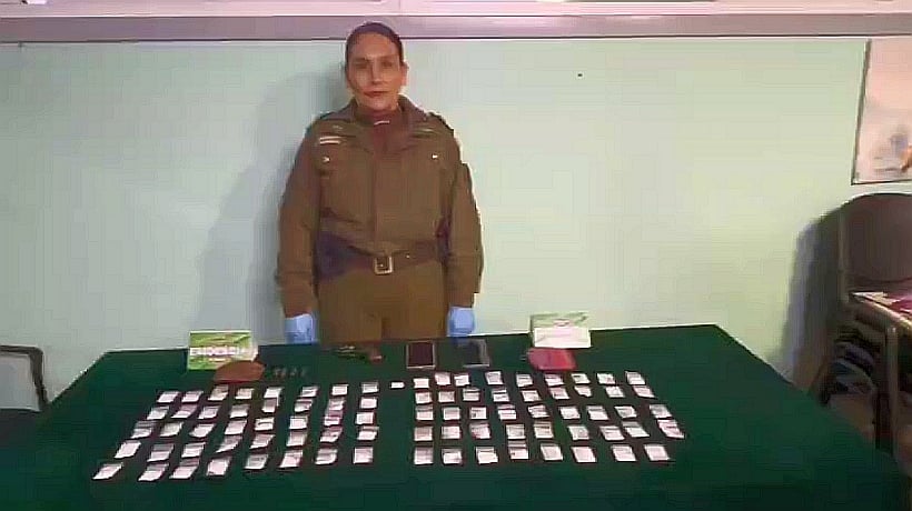 Portando un revólver y cocaína fue detenido un sujeto tras disparar contra un auto en Calbuco Portando un revólver y cocaína fue detenido un sujeto tras disparar contra un auto en Calbuco
