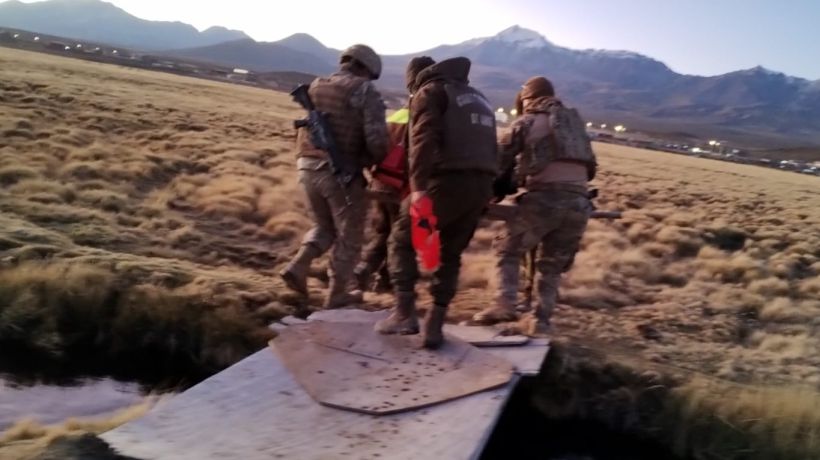 Encuentran cuerpo de hombre en zona fronteriza de Colchane Encuentran cuerpo de hombre en zona fronteriza de Colchane