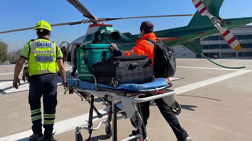 Demoró 30 minutos: con éxito se realizó traslado aéreo de corazón para trasplante en Viña Demoró 30 minutos: con éxito se realizó traslado aéreo de corazón para trasplante en Viña