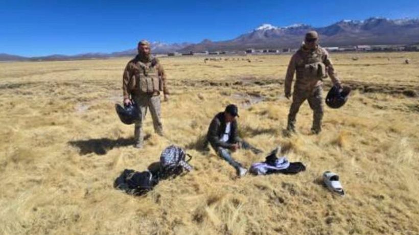 [VIDEO] En prisión quedó hombre que fue sorprendido en la zona fronteriza de Colchane con 100 ovoides de cocaína