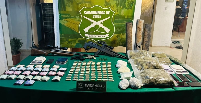 Cayó clan familiar dedicado al tráfico de drogas en Petorca: siete detenidos y millonaria incautación Cayó clan familiar dedicado al tráfico de drogas en Petorca: siete detenidos y millonaria incautación