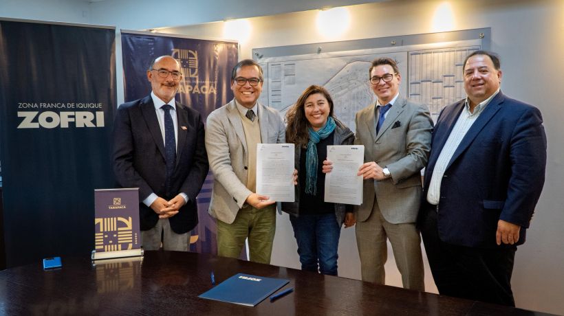 Zofri y la Corporación Tarapacá firman acuerdo de colaboración Zofri y la Corporación Tarapacá firman acuerdo de colaboración