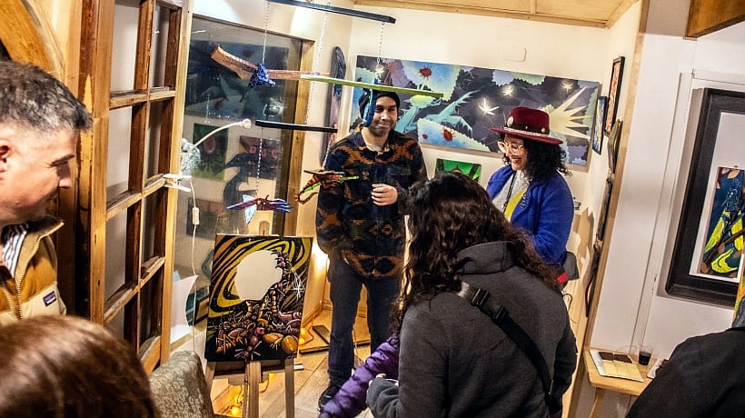 Arte local se tomó el Pueblito Melipulli de Puerto Montt con muestra simultánea Arte local se tomó el Pueblito Melipulli de Puerto Montt con muestra simultánea