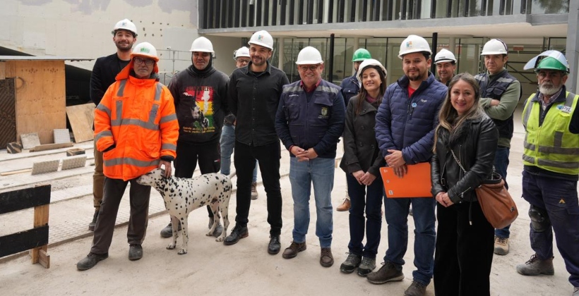 La Calera: inspeccionan obras del nuevo Centro Cultural que ya alcanza un 90% de avance La Calera: inspeccionan obras del nuevo Centro Cultural que ya alcanza un 90% de avance