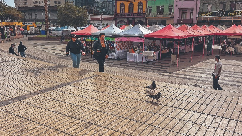 Falta de aseo, comercio ambulante y ruidos molestos deterioran centro de la ciudad