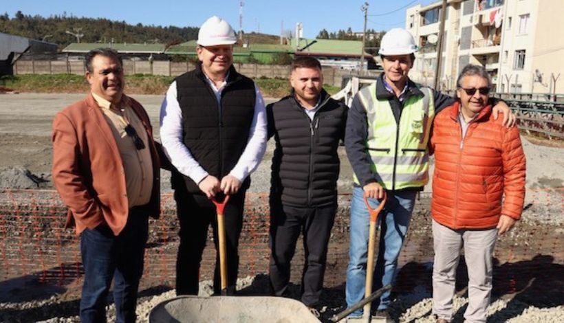 Construyen nuevo complejo deportivo en Lirquén gracias a alianza público-privada Construyen nuevo complejo deportivo en Lirquén gracias a alianza público-privada