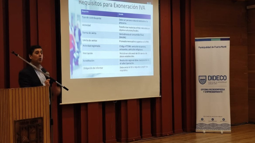 SII realizó charla informativa para funcionarios de Dideco SII realizó charla informativa para funcionarios de Dideco