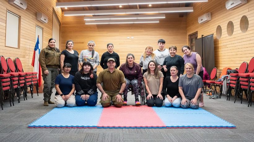 Llanquihue inició taller de defensa personal para mujeres Llanquihue inició taller de defensa personal para mujeres