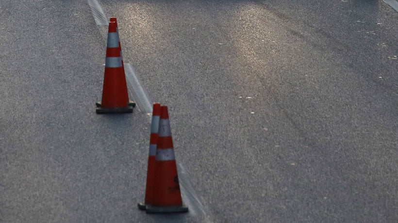 Comienzan los trabajos de emergencia tras lluvias en la bajada Santos Ossa: una pista habilitada Comienzan los trabajos de emergencia tras lluvias en la bajada Santos Ossa: una pista habilitada