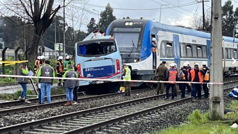 Condenan a 14 años de cárcel a conductor de taxibus tras accidente con el Biotrén en San Pedro de la Paz Condenan a 14 años de cárcel a conductor de taxibus tras accidente con el Biotrén en San Pedro de la Paz