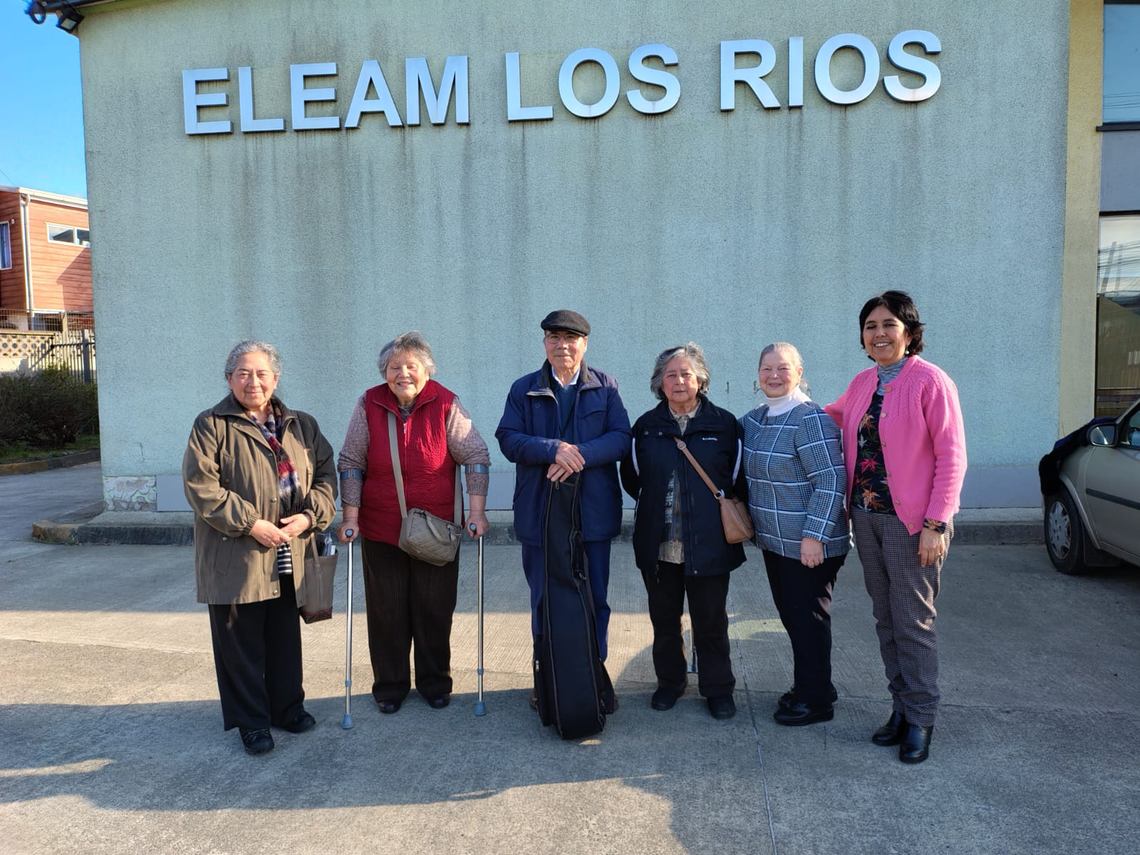 Los Ríos: Escritores visitaron el Eleam de Valdivia Los Ríos: Escritores visitaron el Eleam de Valdivia
