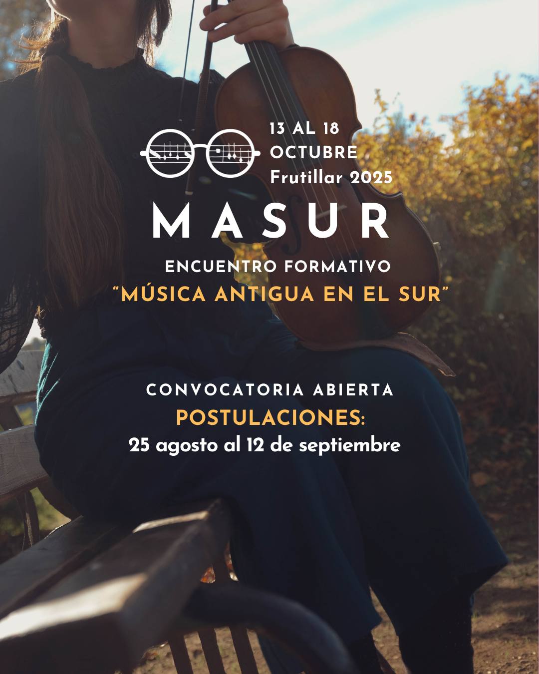 Los Ríos: Abren convocatoria para Encuentro Formativo de Música Antigua Los Ríos: Abren convocatoria para Encuentro Formativo de Música Antigua