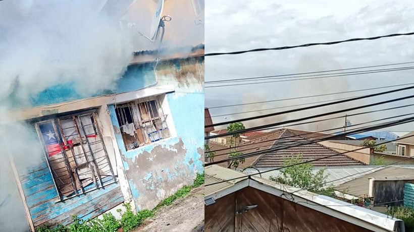 Incendio afectó a cuatro viviendaS en Valparaíso: se realizó un corte del suministro eléctrico Incendio afectó a cuatro viviendaS en Valparaíso: se realizó un corte del suministro eléctrico