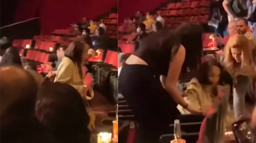 [VIDEO] Captan caída de María Antonieta de las Nieves durante show de Mon Laferte en México