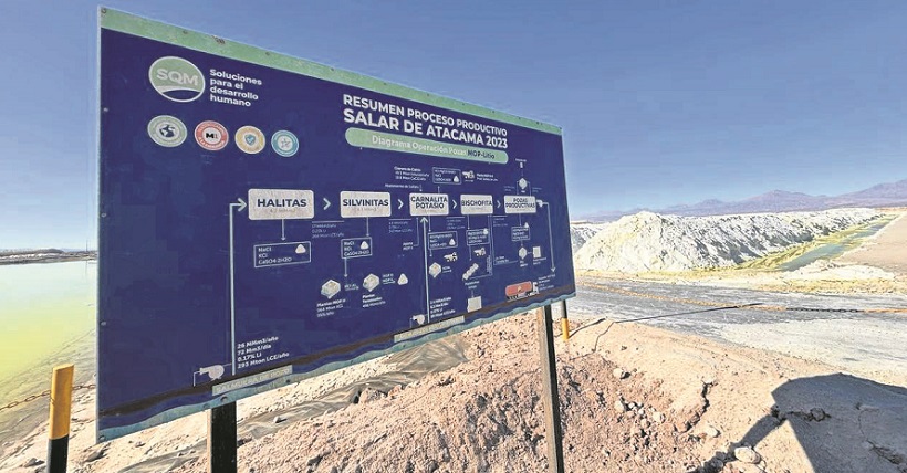 SQM aumentará la inversión del proyecto Salar Futuro sobre los US$ 2.000 millones