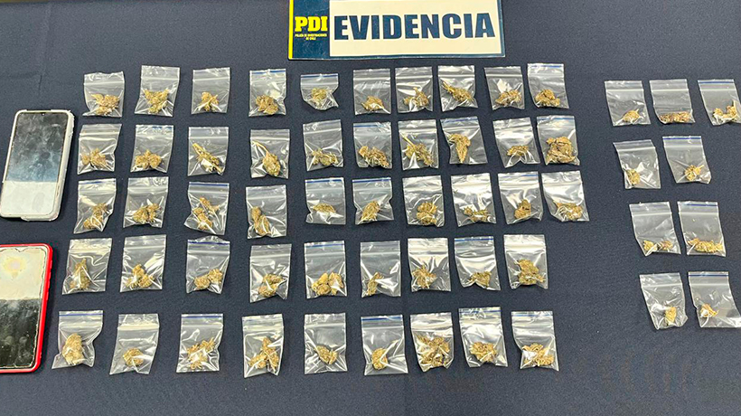 La Ligua: Dos detenidos por venta de marihuana en Plaza de Armas La Ligua: Dos detenidos por venta de marihuana en Plaza de Armas