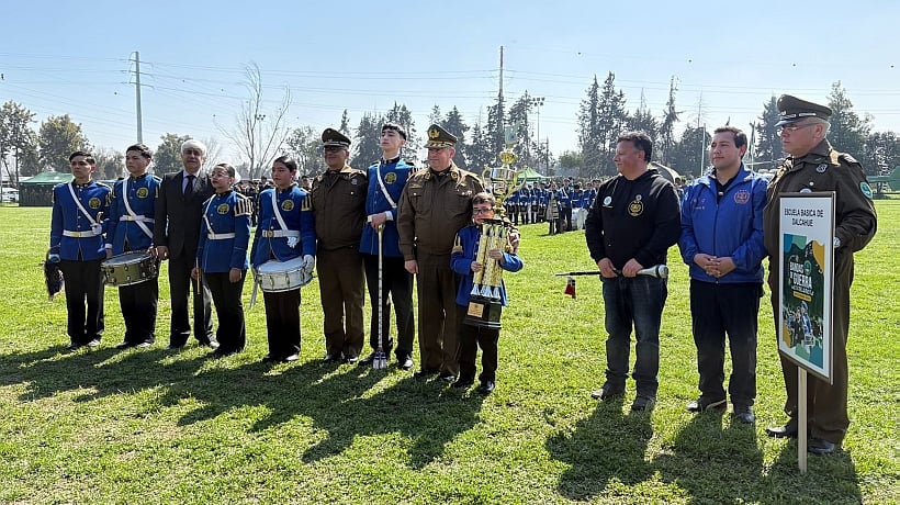 Dalcahue ganó torneo nacional de bandas de Carabineros de Chile