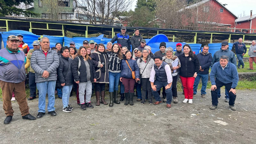 Ancud entregó estanques de agua potable a 60 familias en marco de emergencia por escasez hídrica