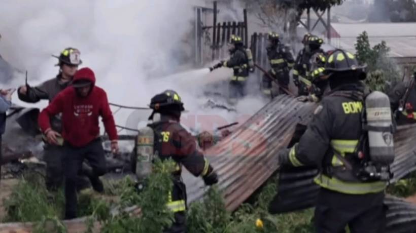 Incendio en Miraflores Alto deja una persona fallecida Incendio en Miraflores Alto deja una persona fallecida
