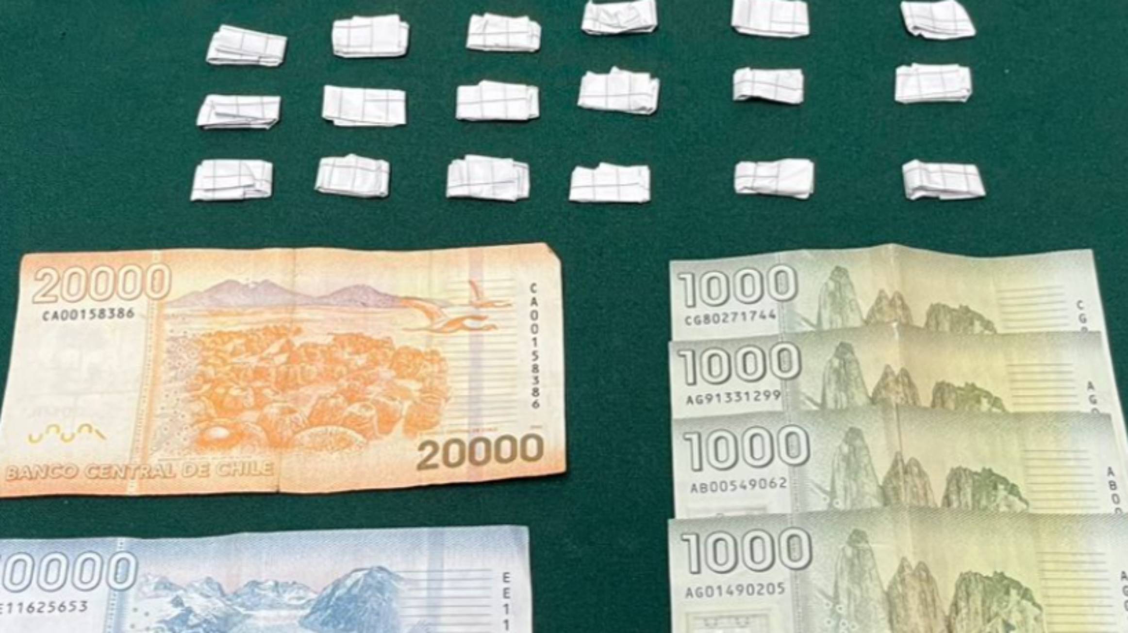 Carabineros detiene a dos personas por microtráfico de drogas en San Antonio Carabineros detiene a dos personas por microtráfico de drogas en San Antonio